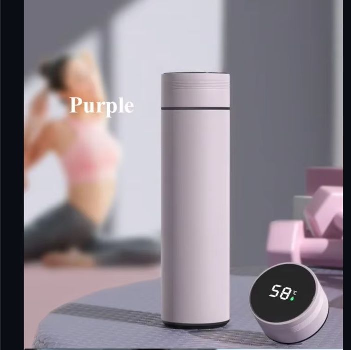 Kubek 500ML wyświetlacz temperatury kubek termosowy