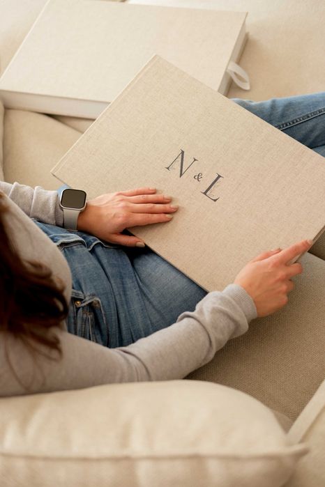 Álbum de fotografia: casamento, batizado, bebé, aniversário, viagem,..