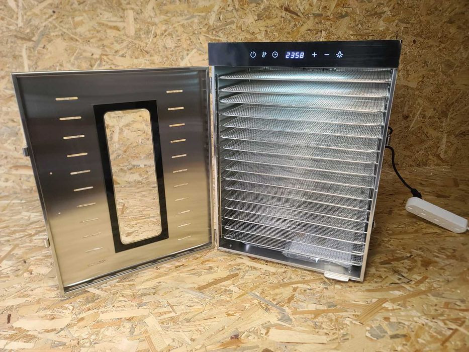 Дегидратор Сушилка для фруктов мяса 16 секций 38*29 см 1500 Вт