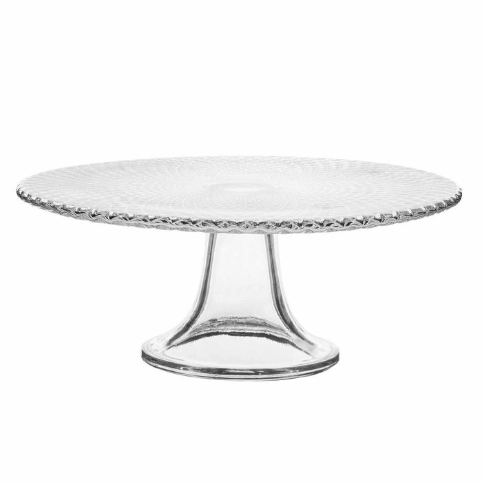Tortownica szklana KARO 28 cm