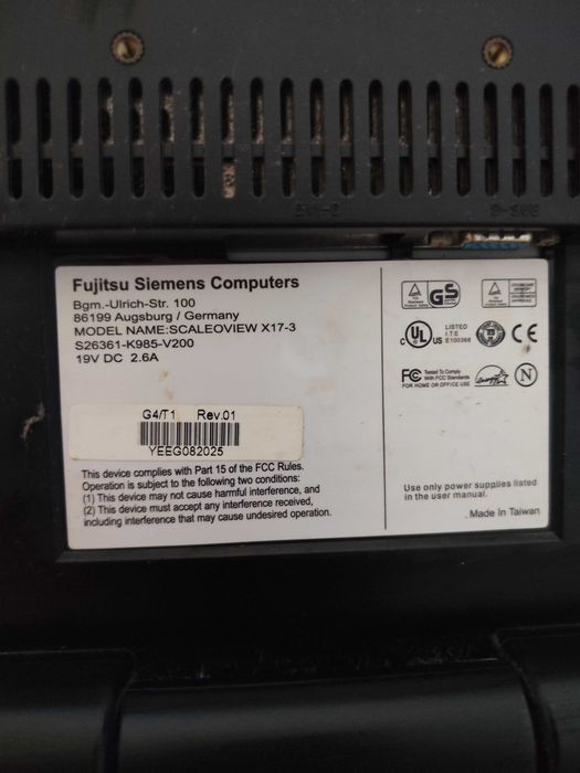 Monitor PC Fujitsu