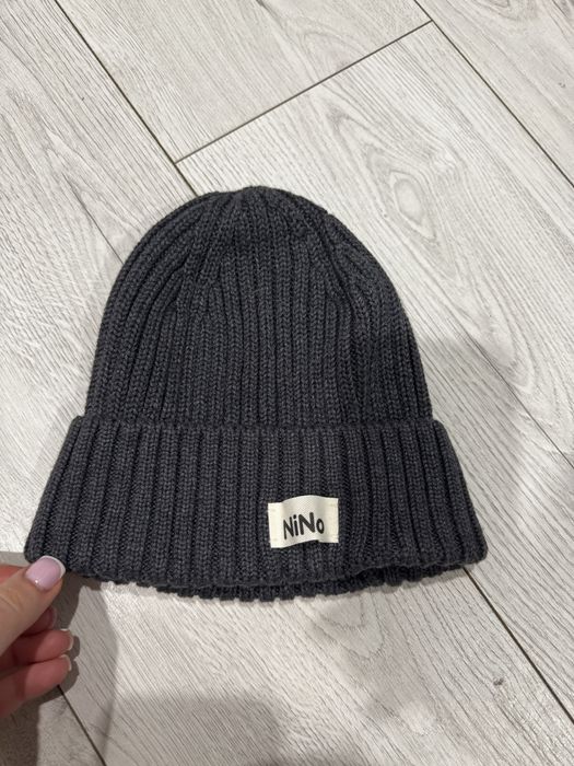 Серая шапка by nino shop