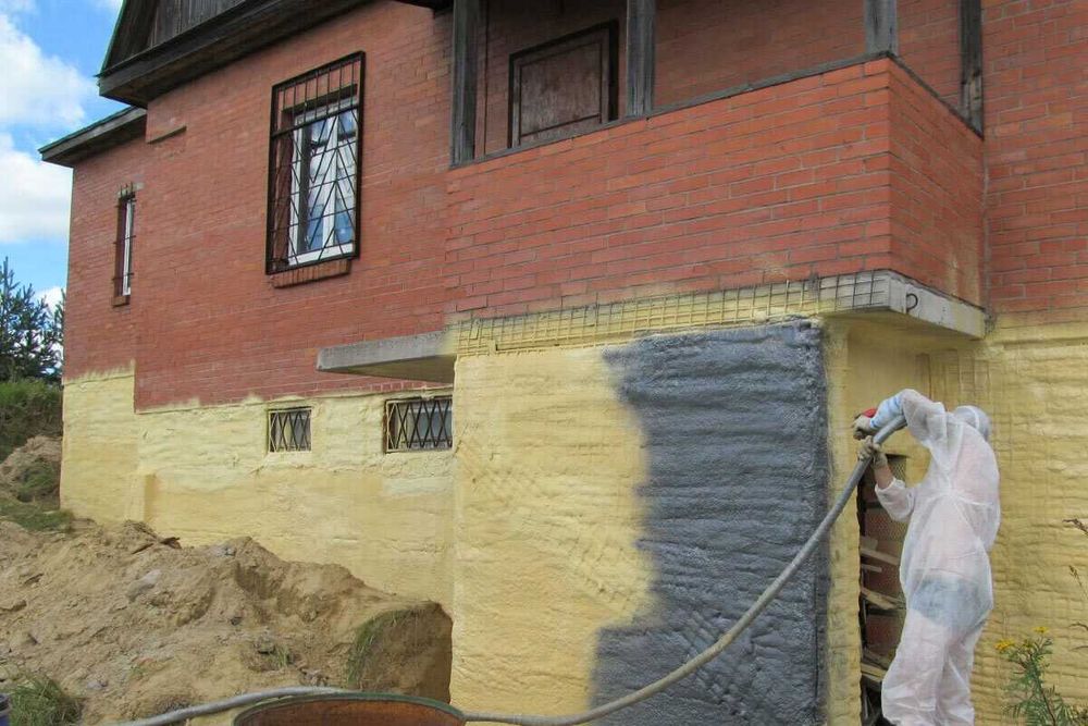 Утеплення Пінополіуретаном ППУ