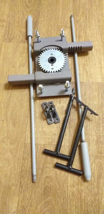 Замок гаражний "Журавель" двухригельний