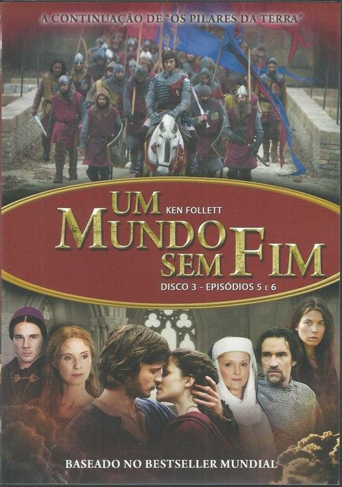 Um Mundo Sem Fim (minisérie 4 DVD)