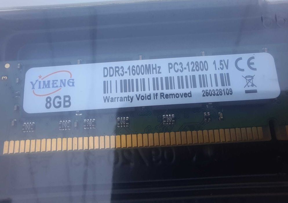Продам память на ПК DDR3-1600MHz по 8 GB 2шт