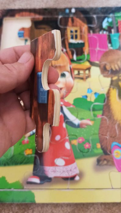 Пазли дитячі Маша і Ведмідь