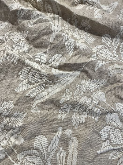 4 Cortinados de linho caseiro, estilo vintage