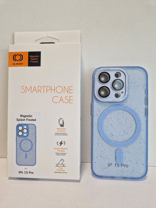 Tel Protect Magnetic Splash Frosted Case do Iphone 15 Pro Jasnonie