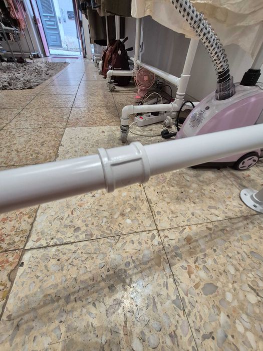 Charriot de Parede Industrial /barra para pendurar roupa