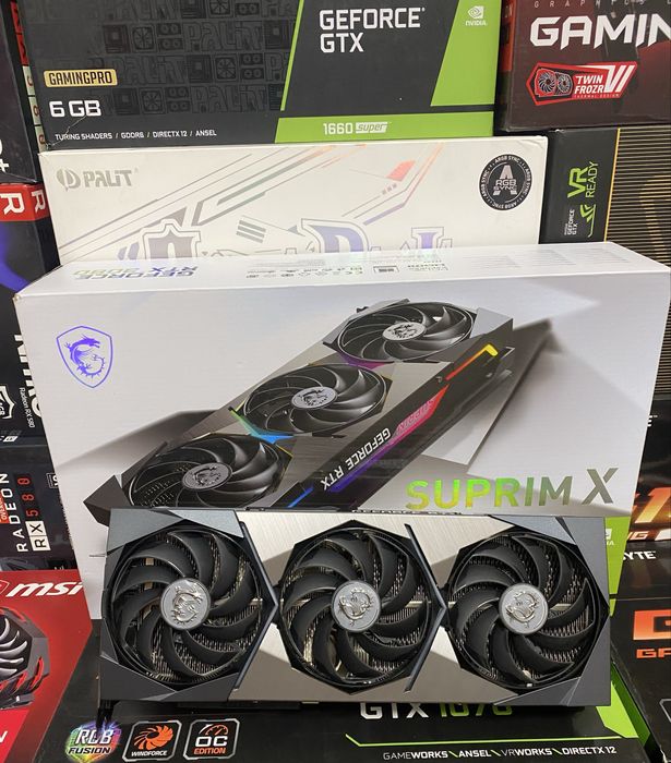 Відеокарта MSI RTX 3080 Suprim 10gb топове виконання!