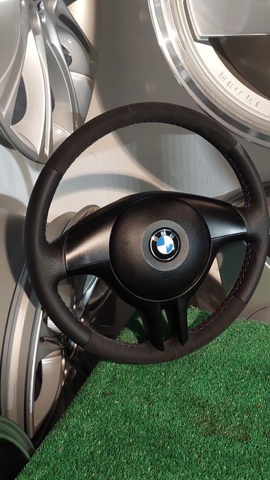 Volante bmw Pack sport fase 2 personalizado como novo