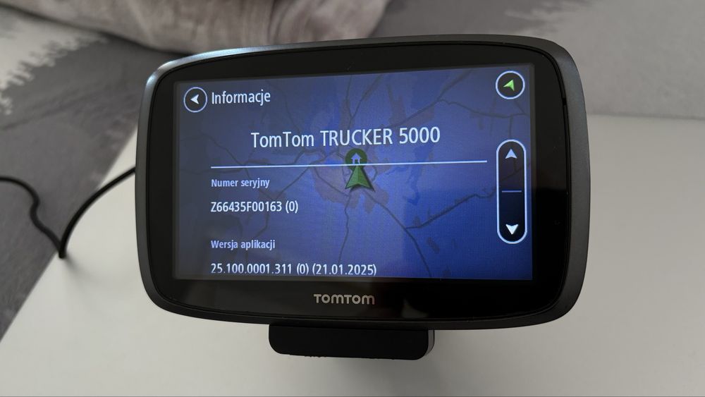 Tomtom Trucker 5000 Tir/Autobus (dzialajaca sim)