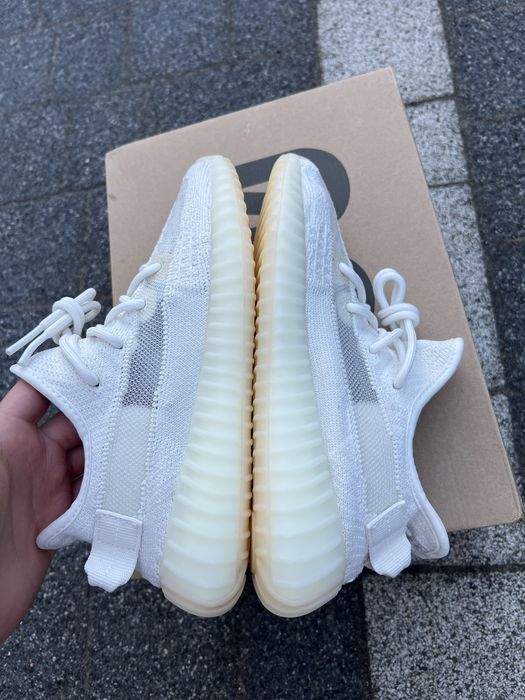 Adidas Yeezy Boost 350 V2 Bone sneakersy niskie białe kanye 38