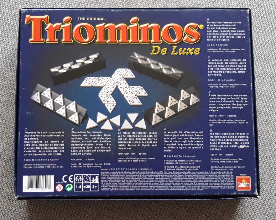 Jogo TRIOMINO - Edição de luxo