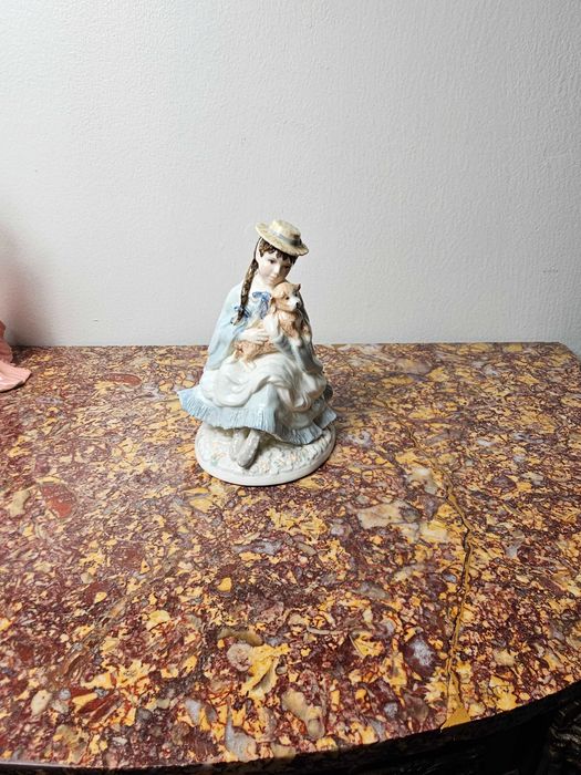 Piękna figurka Porcelana COALPORT "Best Friends" Limitowana 16 cm