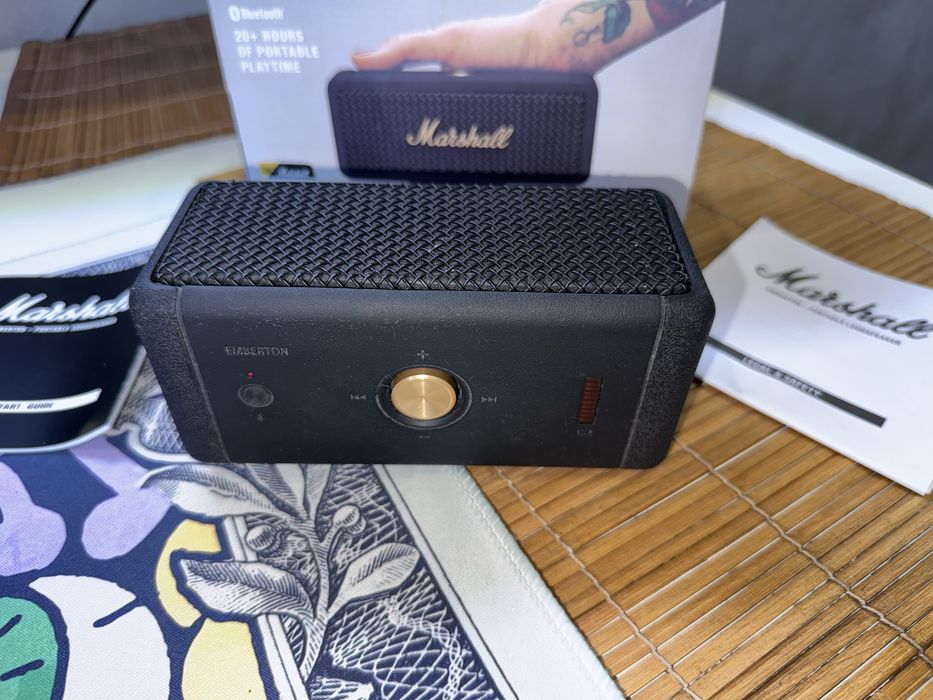 ⭐︎Marshall Emberton 動作良好 中古品 marshall emberton - Купити електроніку - Ціни на OLX.ua