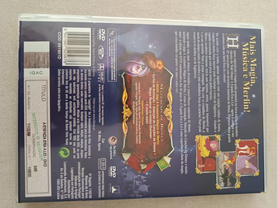 DVD a espada era a lei