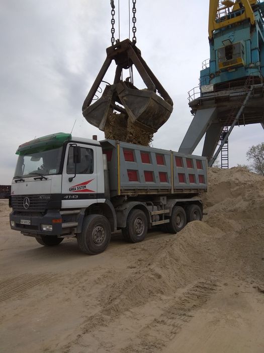 Песок,щебень,отсев, щебень для отсыпки дорог. Доставка самосвалом 20 т