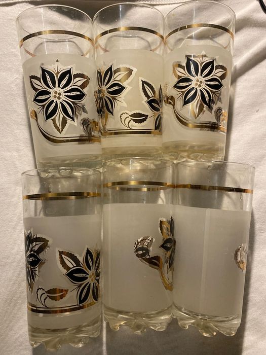 Стаканы Италия windrose 6 штук склянки