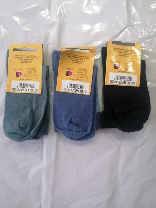 Skarpetki dziecięce 20-21 kpl x3