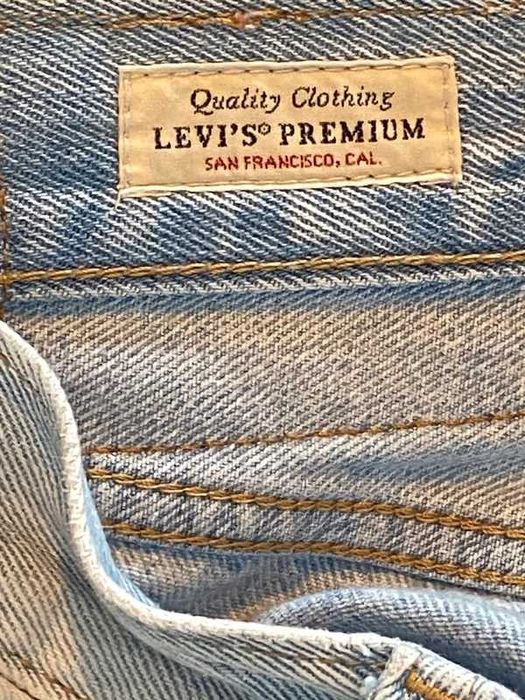 Levi’s Regular Calças de ganga ‘551Z Straight Crop