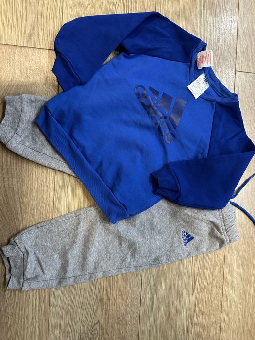 Костюм флісовий дитячий adidas, оригінал,  18-24 м