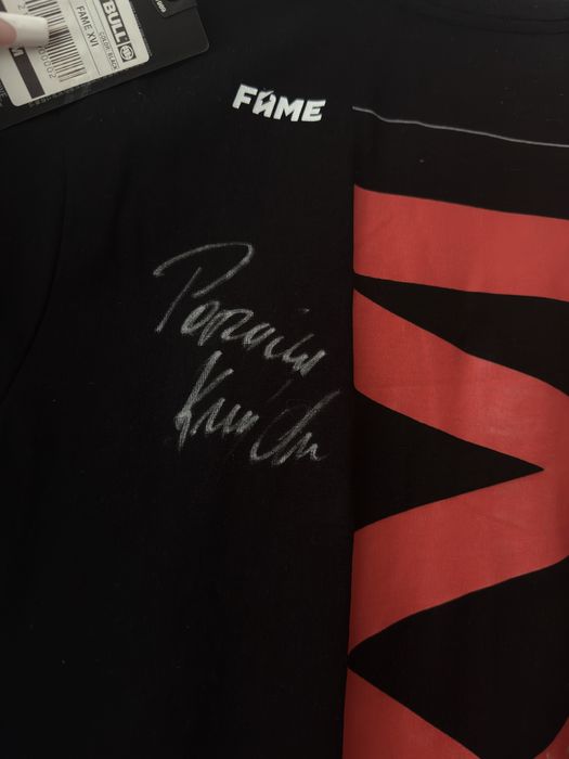 koszulka fame mma z autografami