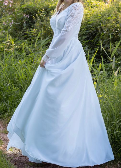 Suknia Ślubna dla kobiet w ciąży