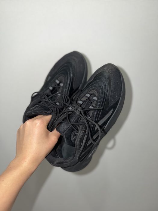 Кроссовки Adidas Ozelia black. Черные кроссовки адидас 38 2/3 размер 23,5 см