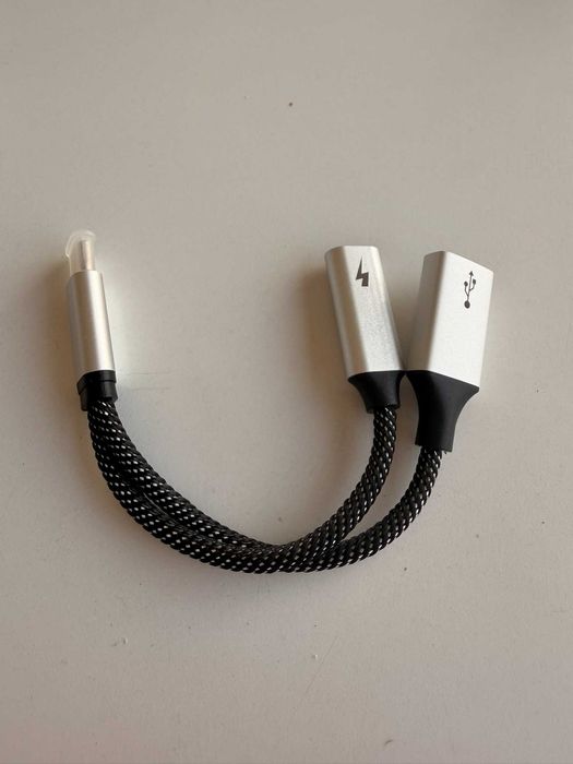 Adapter audio 2 w 1 USB-C na 3,5 mm + GRATIS