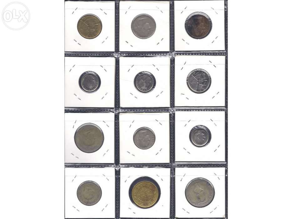 Moedas Espanha / França / Magyar / Bélgica / Tunísia / Turkia / Suíça
