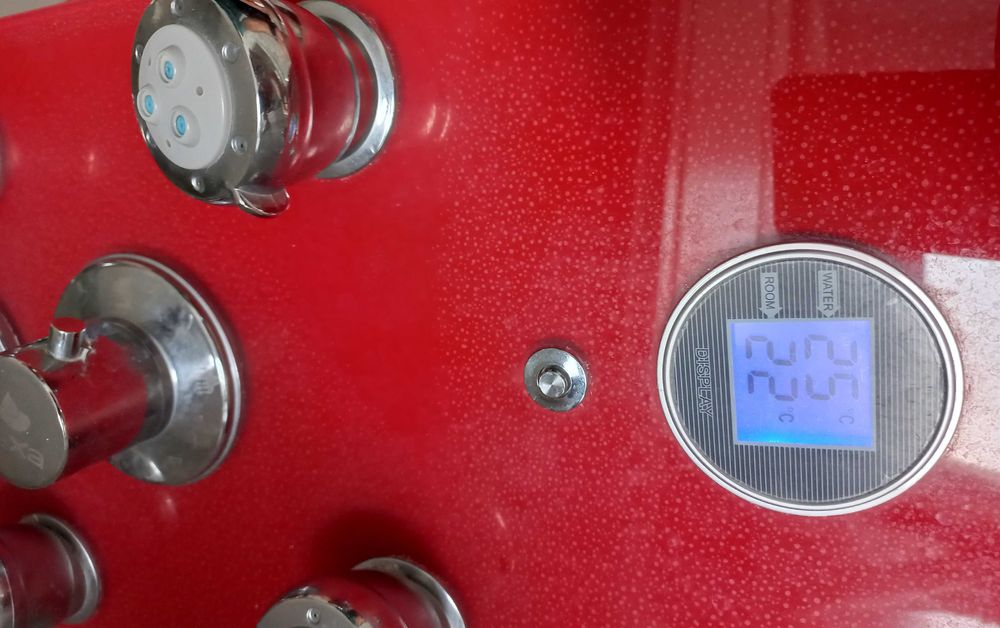 Coluna de Duche com jatos