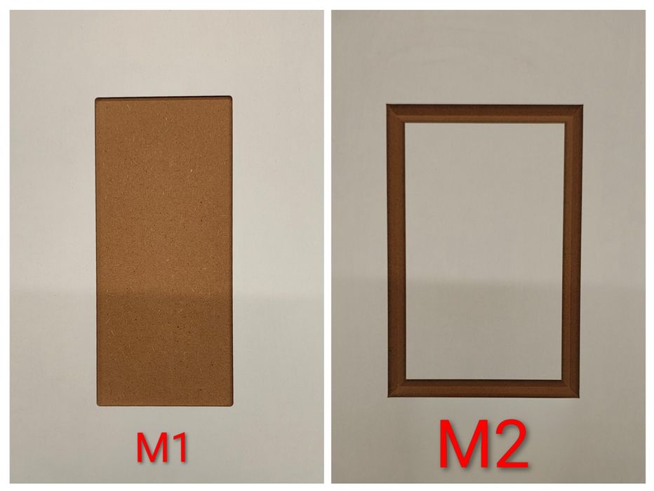 Fronty frezowane,ryfle surowe mdf Tz plus 19