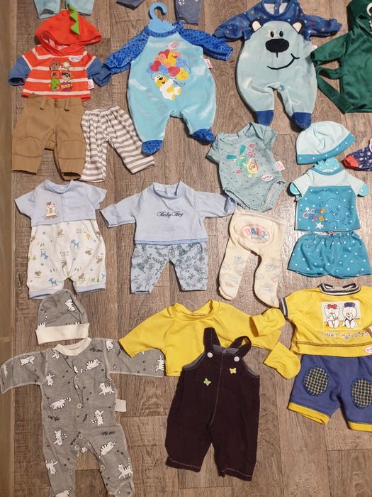 одежда костюмчик пижама бодик платье для  беби борн baby born