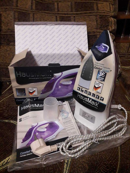 Утюг HausMark новый 2400Вт