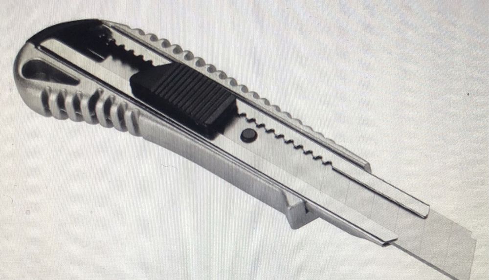 Metalowy mocny nóż do tapet 48tknn