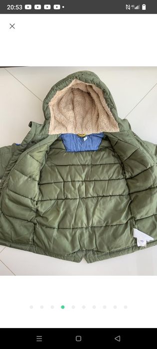 Фірмова тепла куртка парка  Чікко
