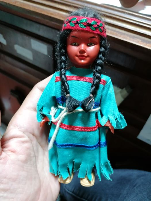 Boneca a corda  vintage