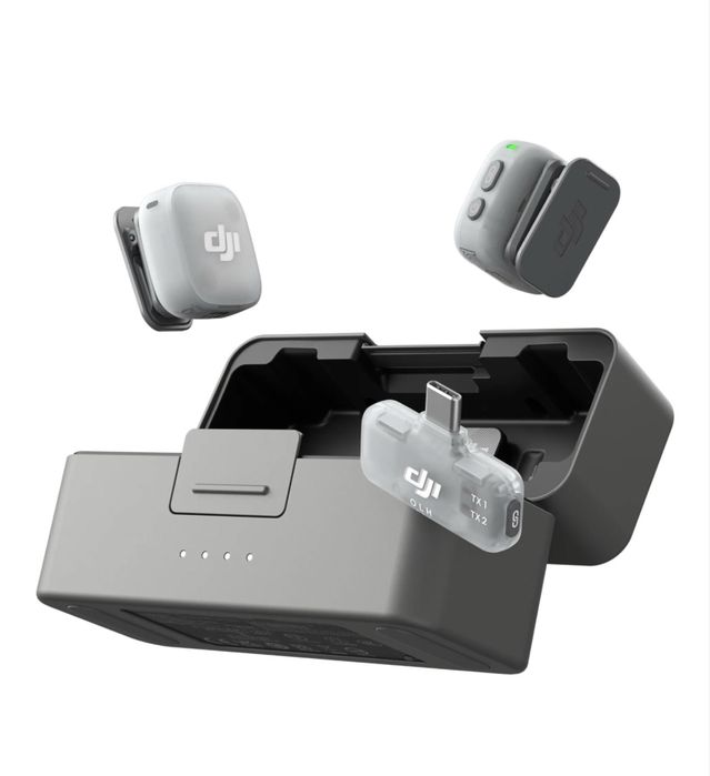 Мікрофонна радіосистема DJI Mic Mini 2 (2 TX + 1 Mobile RX + Charging Case)