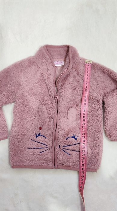 Тепла флісова кофта, розмір 86