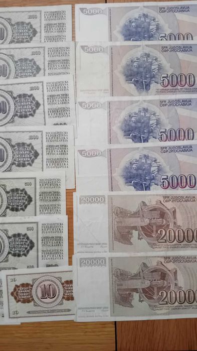 Sprzedam banknoty z Europy