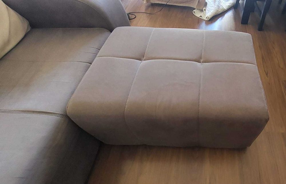 Sofá 3lugares  chaise longue amovível