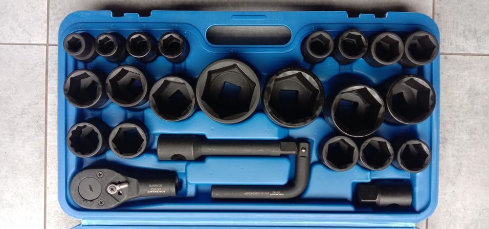 Набір ударних головок 26 пр 1 дюйм 3/4 до 17-65мм