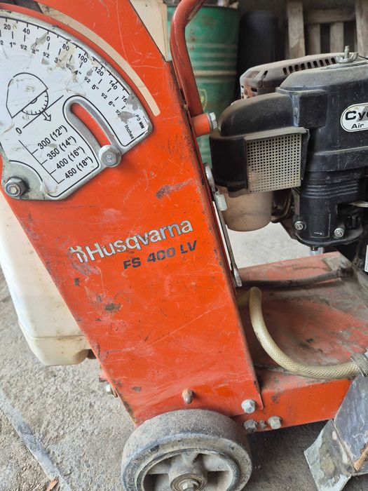 Máquina de cortar asfalco e betão