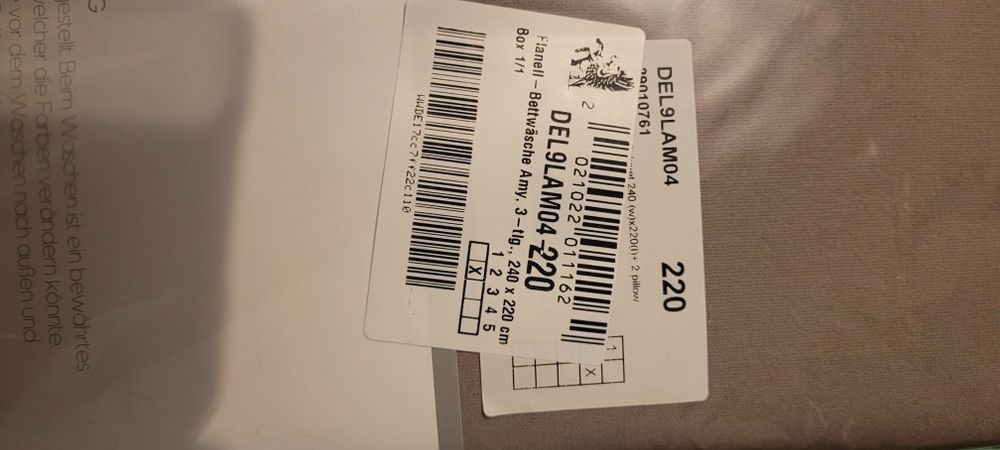 Pościel flanelowa 240x220