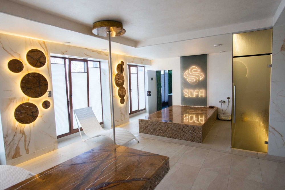 Люкс СПА - хамам, джакузі, чан, баня.