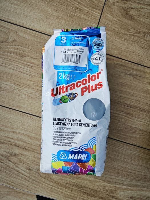 Fuga cementowa Mapei szara 174 2 kg