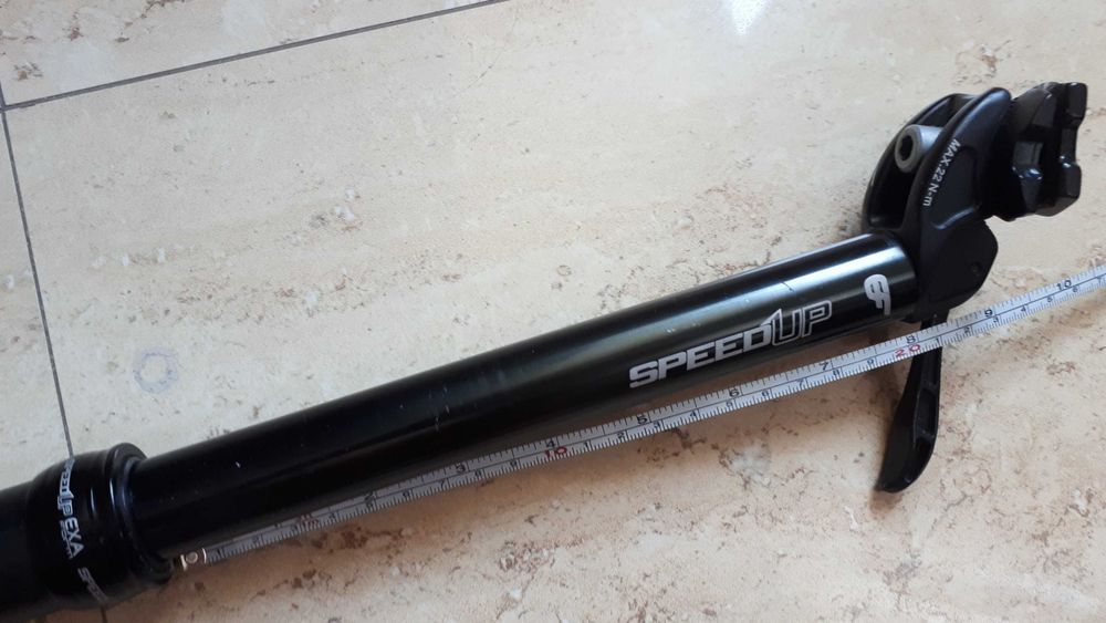 Sztyca regulowana dropper Exa Form Speed Up 200mm manualna z dźwignią