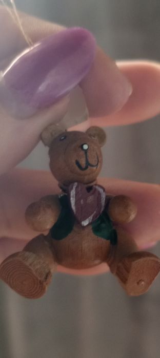 Mini miś zawieszka